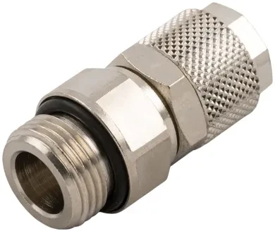 Racor Roscado Recto Orientable Macho Cilíndrico con O-Ring