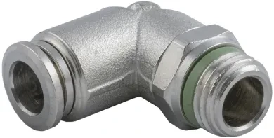 Racor Roscado en L Orientable Macho Cónico “Universal Short”