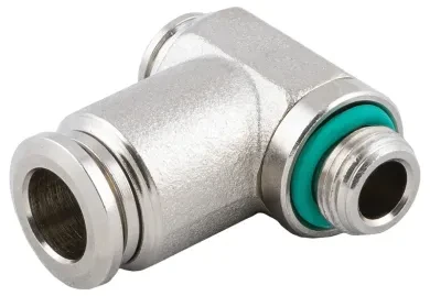 Racor Roscado en L Allen Orientable Macho Cilíndrico con O-Ring