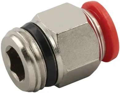 Racor Roscado Recto Macho Cónico "Universal Short"