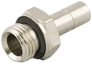 Racor Adaptador Macho Cilíndrico con O-Ring