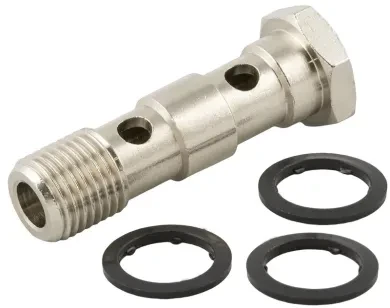 Racor Modular Tornillo para Dos Anillos