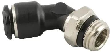 Racor Roscado en 45° Orientable Macho “Universal Short”