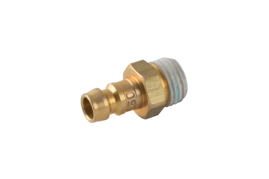 Adaptador Macho Cilíndrico Rosca Presellada