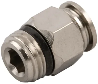 Racor Roscado Recto Macho Cónico "Universal Short"