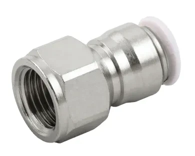 Racor Roscado Recto Hembra