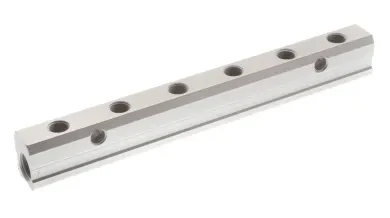 Distribuidor Simple en Aluminio