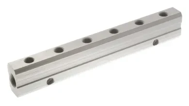 Distribuidor Doble en Aluminio