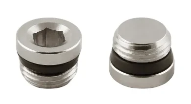 Tapón Macho Universal Short Hexágono Interior con O-Ring NBR