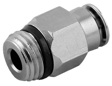 Racor Roscado Recto Macho "Universal Short"