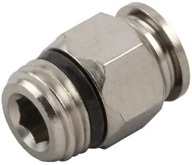 Racor Roscado Recto Macho Cónico "Universal Short"