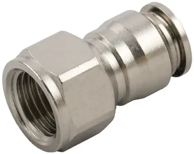 Racor Roscado Recto Hembra