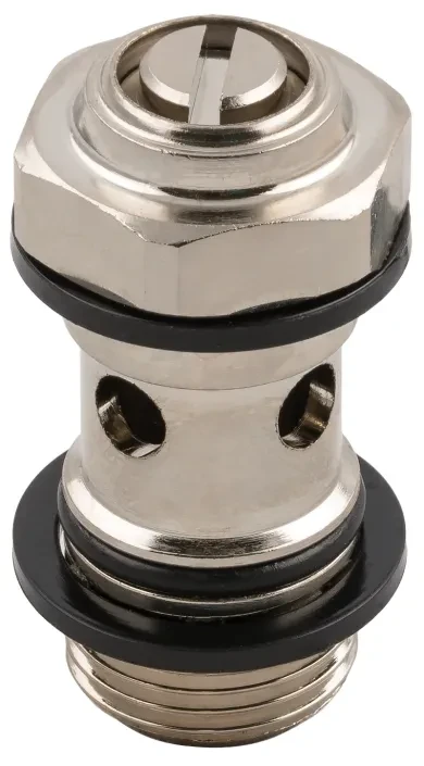 Tornillo Reg. Caudal Unidireccional para Válvula, Destornillador