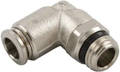 Racor Roscado en L Orientable Macho Cónico “Universal Short”