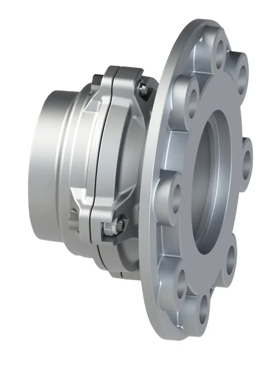 Racor Recto con Brida 90023